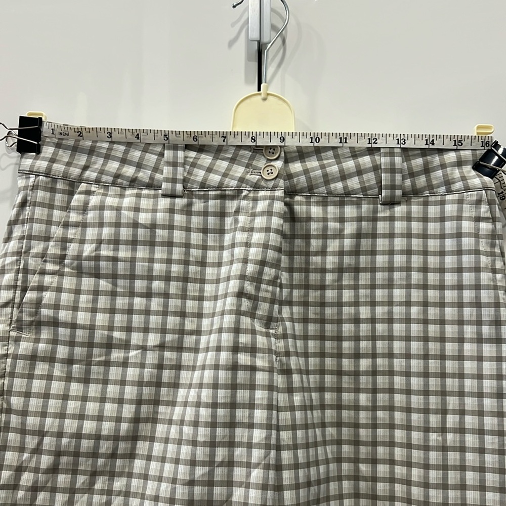 Nike Golf Dri-Fit Plaid Shorts M